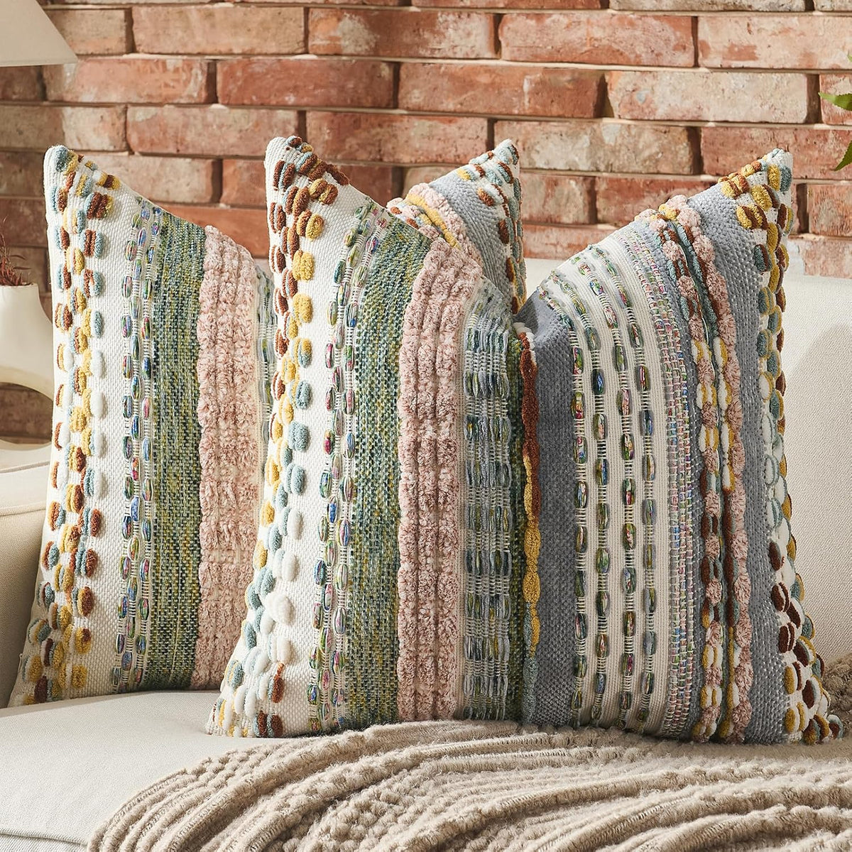 Woven Throw Pillows