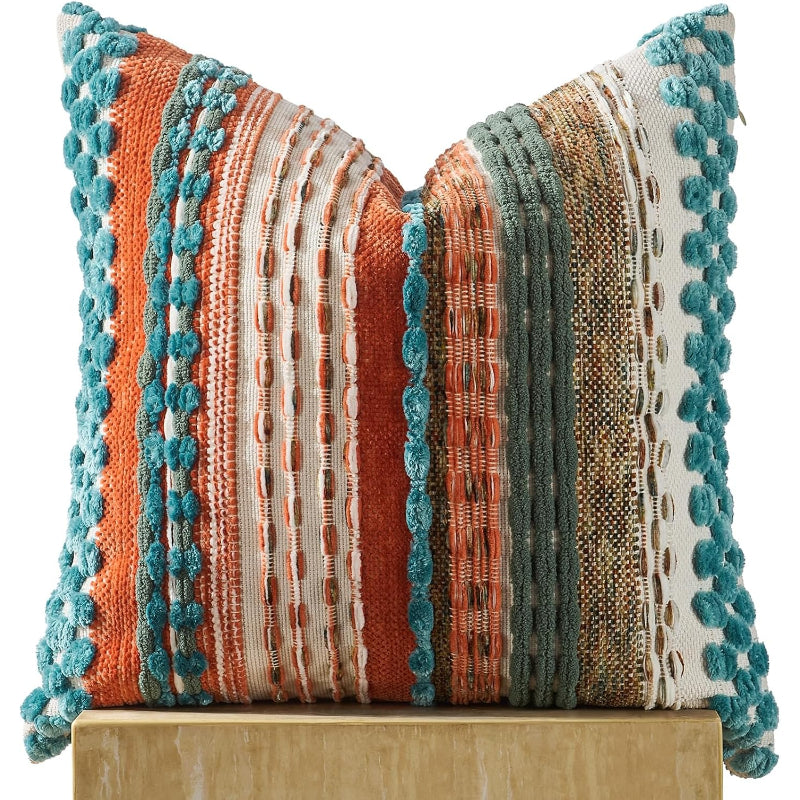 Boho Tufted Chenille Pillow Covers