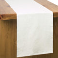 Long White Decorative Table Runner