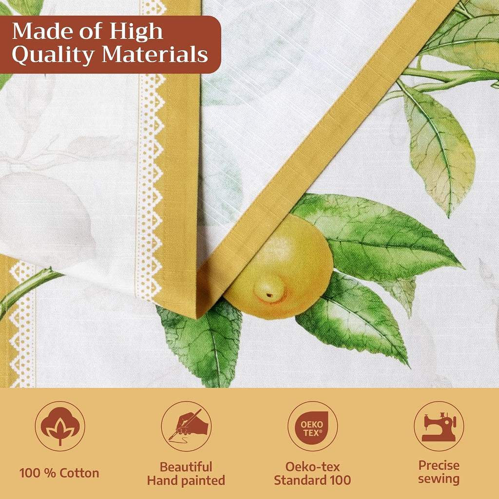 Cotton Single‑Layer Decorative Table Runner