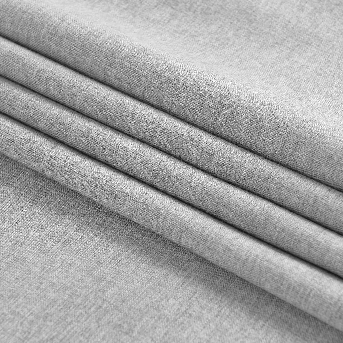 Farmhouse‑Style Grey Cotton Table Runner